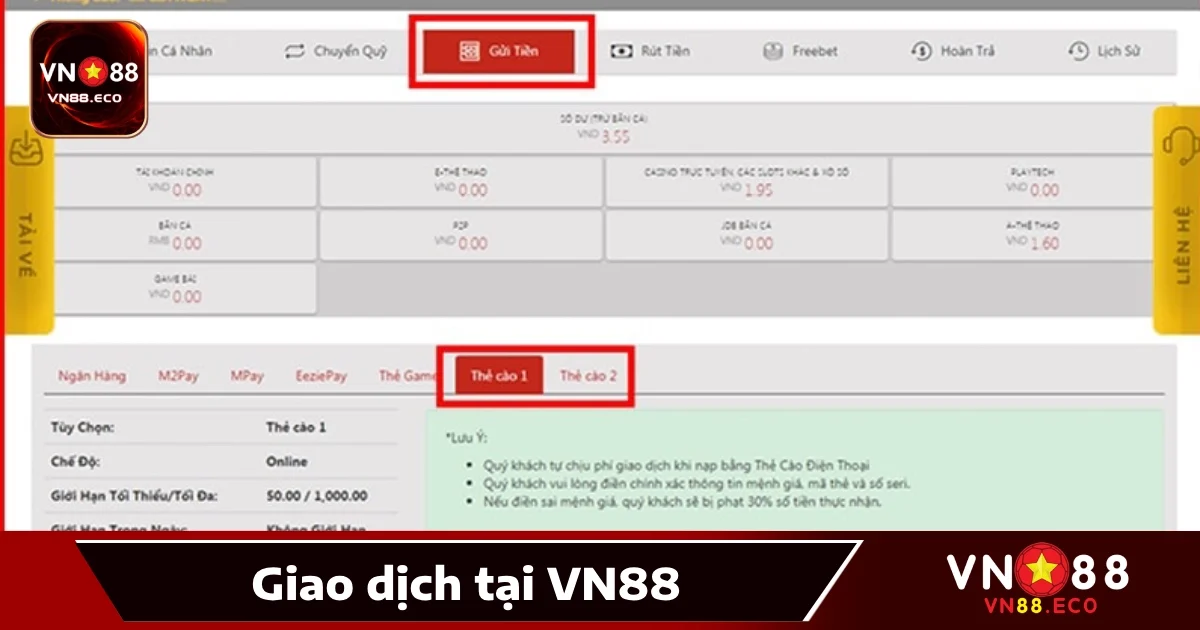 Giao Dịch Tại VN88 – Tiện Lợi Và An Toàn Tuyệt Đối