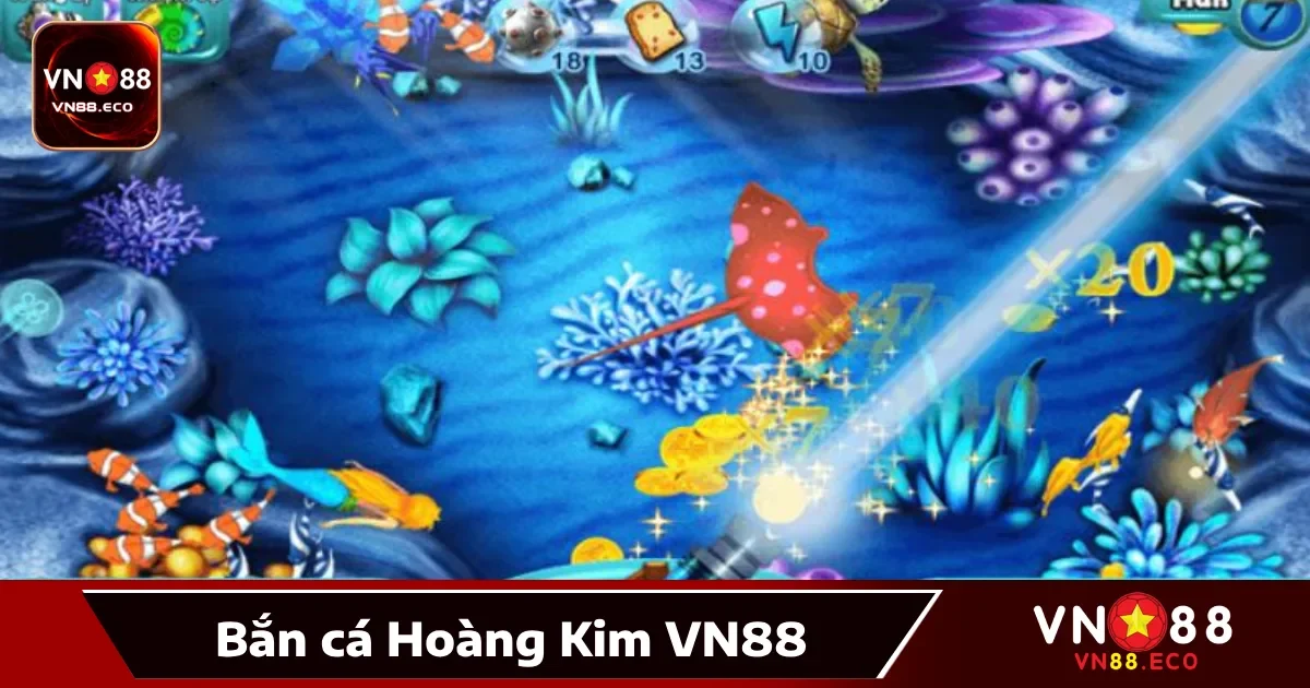 Bắn Cá Hoàng Kim Vn88: Khám Phá Đại Dương, Nhận Vàng 3 Chiến thuật bắn cá hoàng kim VN88 giúp tiết kiệm xu và tăng thưởng